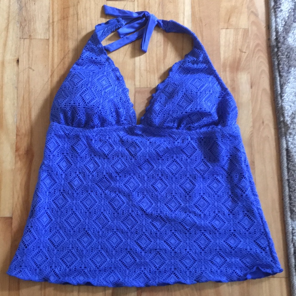 Blue Lace Tankini